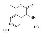 cas no 1245782-70-0 is Ethyl 2-Amino-2-(4-pyridinyl)acetate Dihydrochloride