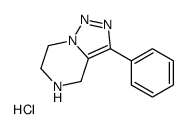 cas no 1245782-72-2 is 3-PHENYL-4,5,6,7-TETRAHYDRO-1,2,3-TRIAZOLO[1,5-A]PYRAZINE HYDROCHLORIDE