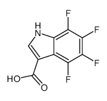 cas no 124614-50-2 is 4,5,6,7-tetrafluoro-1H-indole-3-carboxylic acid