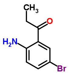 cas no 124623-15-0 is 1-(2-Amino-5-bromophenyl)-1-propanone