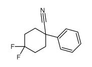 cas no 1246744-42-2 is 4,4-DIFLUORO-1-PHENYLCYCLOHEXANECARBONITRILE