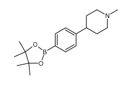 cas no 1247000-92-5 is 4-(1-Methyl-4-piperidyl)phenylboronic Acid Pinacol Ester