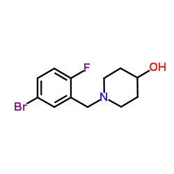 cas no 1248251-53-7 is 1-(5-Bromo-2-fluorobenzyl)-4-piperidinol