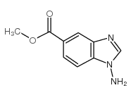 cas no 124839-24-3 is 1H-Benzimidazole-5-carboxylicacid,1-amino-,methylester
