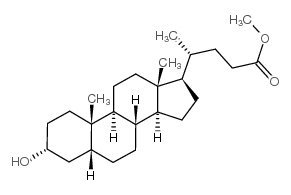 cas no 1249-75-8 is Cholan-24-oic acid,3-hydroxy-, methyl ester, (3a,5b)-