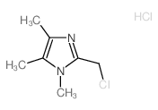 cas no 1251762-13-6 is 2-(Chloromethyl)-1,4,5-trimethyl-1H-imidazole hydrochloride