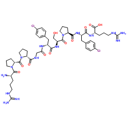 cas no 125229-63-2 is (p-Chloro-Phe5·8)-Bradykinin