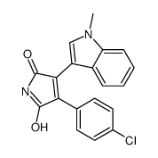 cas no 125313-99-7 is 3-(4-Chlorophenyl)-4-(1-methyl-1H-indol-3-yl)-1H-pyrrole-2,5-dione