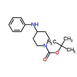 cas no 125541-22-2 is tert-Butyl 4-anilinopiperidine-1-carboxylate