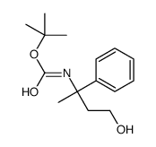 cas no 1255574-56-1 is TERT-BUTYL (4-HYDROXY-2-PHENYLBUTAN-2-YL)CARBAMATE