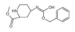 cas no 1255664-48-2 is METHYL (2S,4S)-4-(BENZYLOXYCARBONYLAMINO)PIPERIDINE-2-CARBOXYLATE