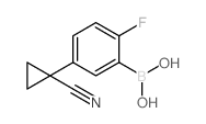 cas no 1256345-50-2 is (5-(1-CYANOCYCLOPROPYL)-2-FLUOROPHENYL)BORONIC ACID