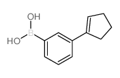 cas no 1256345-86-4 is (3-(CYCLOPENT-1-EN-1-YL)PHENYL)BORONIC ACID