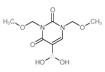cas no 1256346-16-3 is (1,3-Bis(methoxymethyl)-2,4-dioxo-1,2,3,4-tetrahydropyrimidin-5-yl)boronic acid