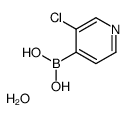 cas no 1256355-22-2 is (3-Chloropyridin-4-yl)boronic acid hydrate