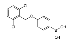 cas no 1256355-71-1 is [4-[(2,6-dichlorophenyl)methoxy]phenyl]boronic acid