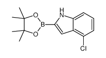 cas no 1256358-95-8 is 4-Chloroindole-2-boronic acid, pinacol ester