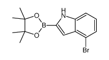 cas no 1256358-97-0 is 4-Bromo-1h-indole-2-boronic acid pinacol ester