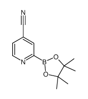 cas no 1256359-18-8 is 4-cyanopyridine-2-boronic acid pinacol ester