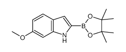 cas no 1256359-95-1 is 6-Methoxy-2-(4,4,5,5-tetramethyl-1,3,2-dioxaborolan-2-yl)-1H-indole