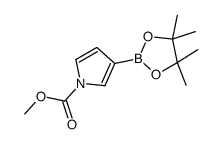 cas no 1256360-05-0 is METHYL 3-(4,4,5,5-TETRAMETHYL-1,3,2-DIOXABOROLAN-2-YL)-1H-PYRROLE-1-CARBOXYLATE