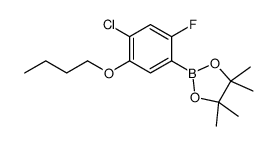 cas no 1256360-19-6 is 2-(5-Butoxy-4-chloro-2-fluorophenyl)-4,4,5,5-tetramethyl-1,3,2-dioxaborolane