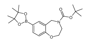 cas no 1256784-52-7 is tert-butyl 7-(4,4,5,5-tetramethyl-1,3,2-dioxaborolan-2-yl)-3,5-dihydro-2H-1,4-benzoxazepine-4-carboxylate