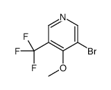 cas no 1256804-63-3 is 3-bromo-4-methoxy-5-(trifluoromethyl)pyridine