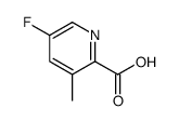 cas no 1256808-59-9 is 5-fluoro-3-methylpyridine-2-carboxylic acid