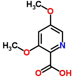 cas no 1256810-44-2 is 3,5-Dimethoxy-2-pyridinecarboxylic acid