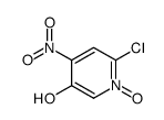 cas no 1256818-39-9 is 6-chloro-4-nitro-1-oxidopyridin-1-ium-3-ol