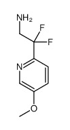 cas no 1256836-05-1 is 2,2-difluoro-2-(5-methoxypyridin-2-yl)ethanamine