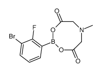 cas no 1257647-82-7 is 3-Bromo-2-fluorophenylboronic acid MIDA ester