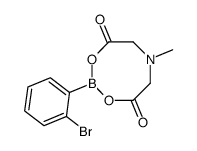 cas no 1257649-57-2 is 2-(2-Bromophenyl)-6-methyl-1,3,6,2-dioxazaboracane-4,8-dione