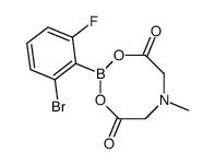 cas no 1257650-76-2 is 2-Bromo-6-fluorophenylboronic acid MIDA ester