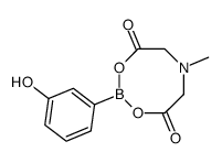 cas no 1257724-90-5 is 2-(3-hydroxyphenyl)-6-methyl-1,3,6,2-dioxazaborocane-4,8-dione