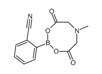 cas no 1257739-16-4 is 2-Cyanophenylboronic acid MIDA ester