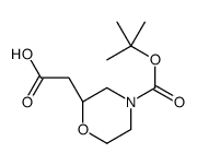 cas no 1257850-82-0 is (S)-N-BOC-MORPHOLINE-2-ACETIC ACID