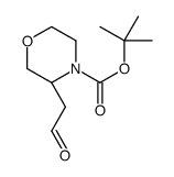 cas no 1257855-05-2 is (S)-N-BOC-3-(2-OXO-ETHYL)-MORPHOLINE