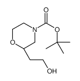 cas no 1257856-15-7 is (S)-N-BOC-2-(2-HYDROXYETHYL)MORPHOLINE