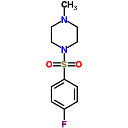 cas no 125926-53-6 is 1-[(4-Fluorophenyl)sulfonyl]-4-methylpiperazine
