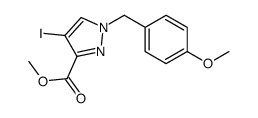 cas no 1260656-58-3 is METHYL 4-IODO-1-(4-METHOXYBENZYL)-1H-PYRAZOLE-3-CARBOXYLATE