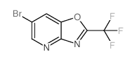 cas no 1260656-87-8 is 6-BROMO-2-(TRIFLUOROMETHYL)OXAZOLO[4,5-B]PYRIDINE