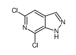 cas no 1260666-26-9 is 5,7-Dichloro-1H-pyrazolo[3,4-c]pyridine