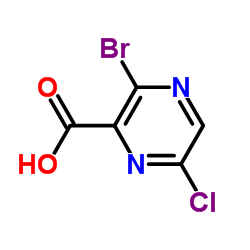 cas no 1260773-60-1 is 3-Bromo-6-chloropyrazine-2-carboxylic acid