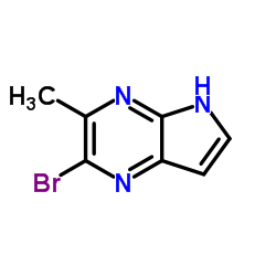 cas no 1260812-97-2 is 2-Bromo-3-methyl-5H-pyrrolo[2,3-b]pyrazine