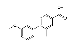 cas no 1261902-72-0 is 3'-METHOXY-2-METHYL-[1,1'-BIPHENYL]-4-CARBOXYLIC ACID