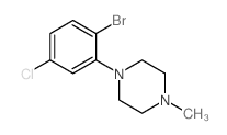 cas no 1261940-25-3 is 1-(2-Bromo-5-chlorophenyl)-4-methylpiperazine