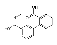 cas no 1261941-21-2 is 3'-(METHYLCARBAMOYL)-[1,1'-BIPHENYL]-2-CARBOXYLIC ACID