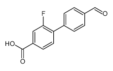 cas no 1261969-57-6 is 2-FLUORO-4'-FORMYL-[1,1'-BIPHENYL]-4-CARBOXYLIC ACID